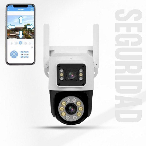 JOM03T Camara eyes doble lente wifi b/n